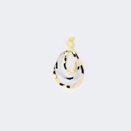 Stylish Pear-Shaped Metal Earrings2