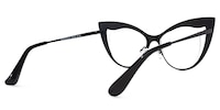 Jalisa Cateye Silver Glasses3