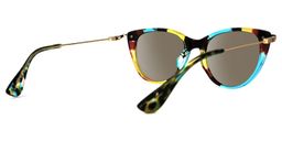 Clement Cat Eye Floral Sunglasses3