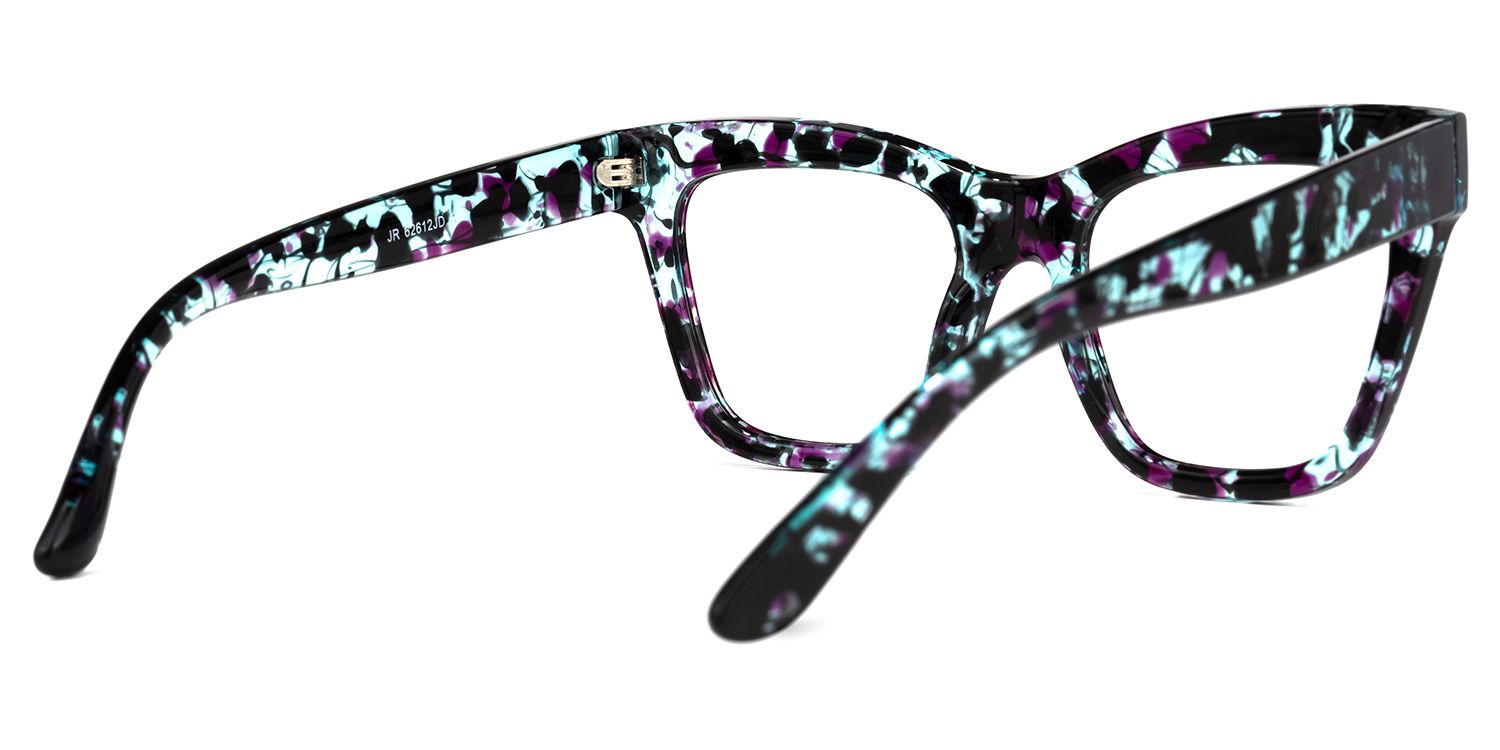 Ausmus Cateye Floral Glasses | Zeelool Glasses3