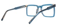 Kaylaa Square Blue Glasses3