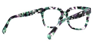 Xion Square Sea-Green Glasses3
