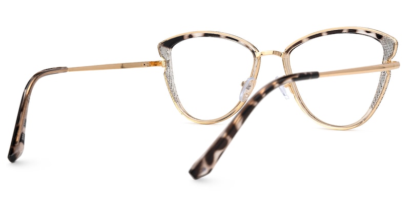 Dunlop Cateye Tortoise Glasses | Zeelool Glasses3
