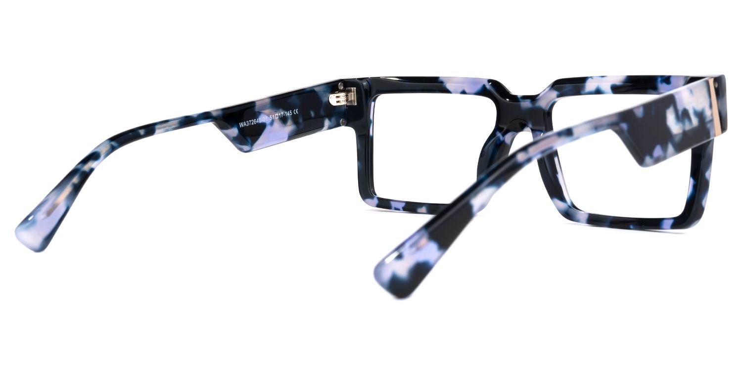 Palacious Square Blue-Tortoise Glasses | Zeelool Glasses