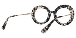 Pastrana Round Marble Glasses3