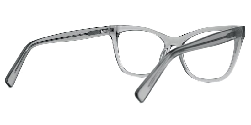 Raegan Cateye Gray Glasses | Zeelool Glasses3