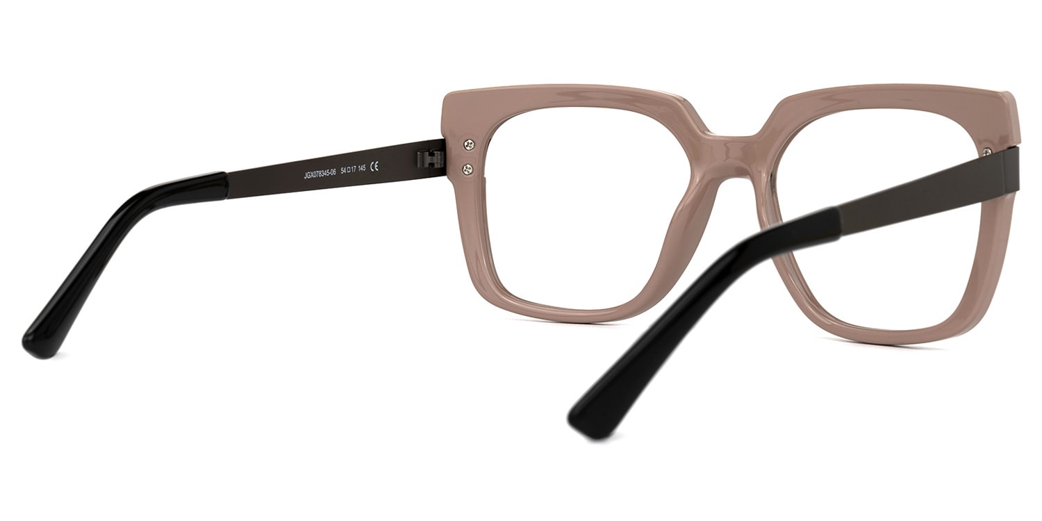 トップブランドのファッション Yaida Square Brown Glasses | Zeelool Glasses テープ・マスキングテープ