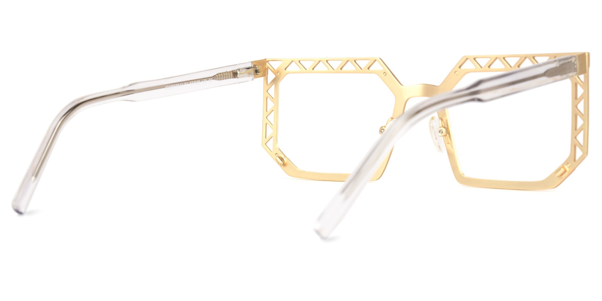 Adorno Square Gold Glasses | ZEELOOL Canada3