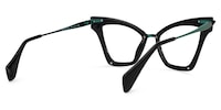 Stella Cateye Black Glasses3