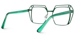 Murray Geometric Green Glasses3