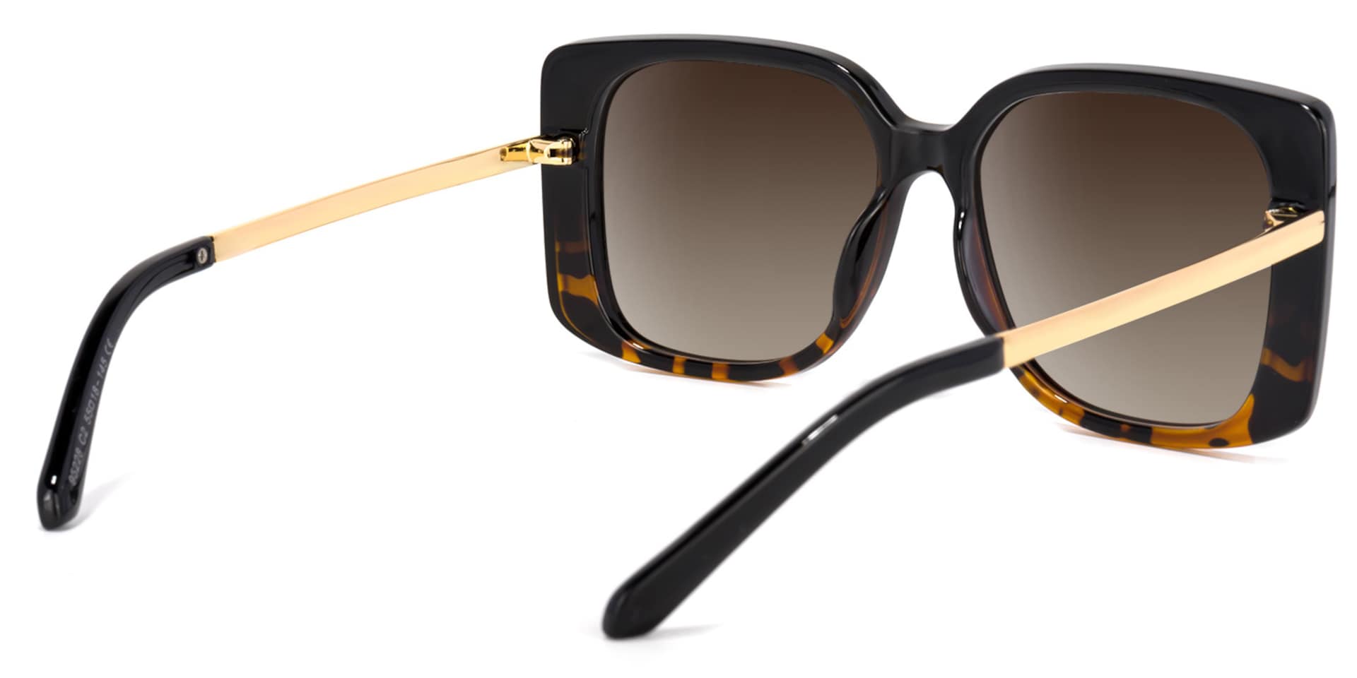 Nancy Square Black Sunglasses | Zeelool Glasses4