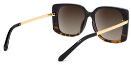 Nancy Square Black Sunglasses4