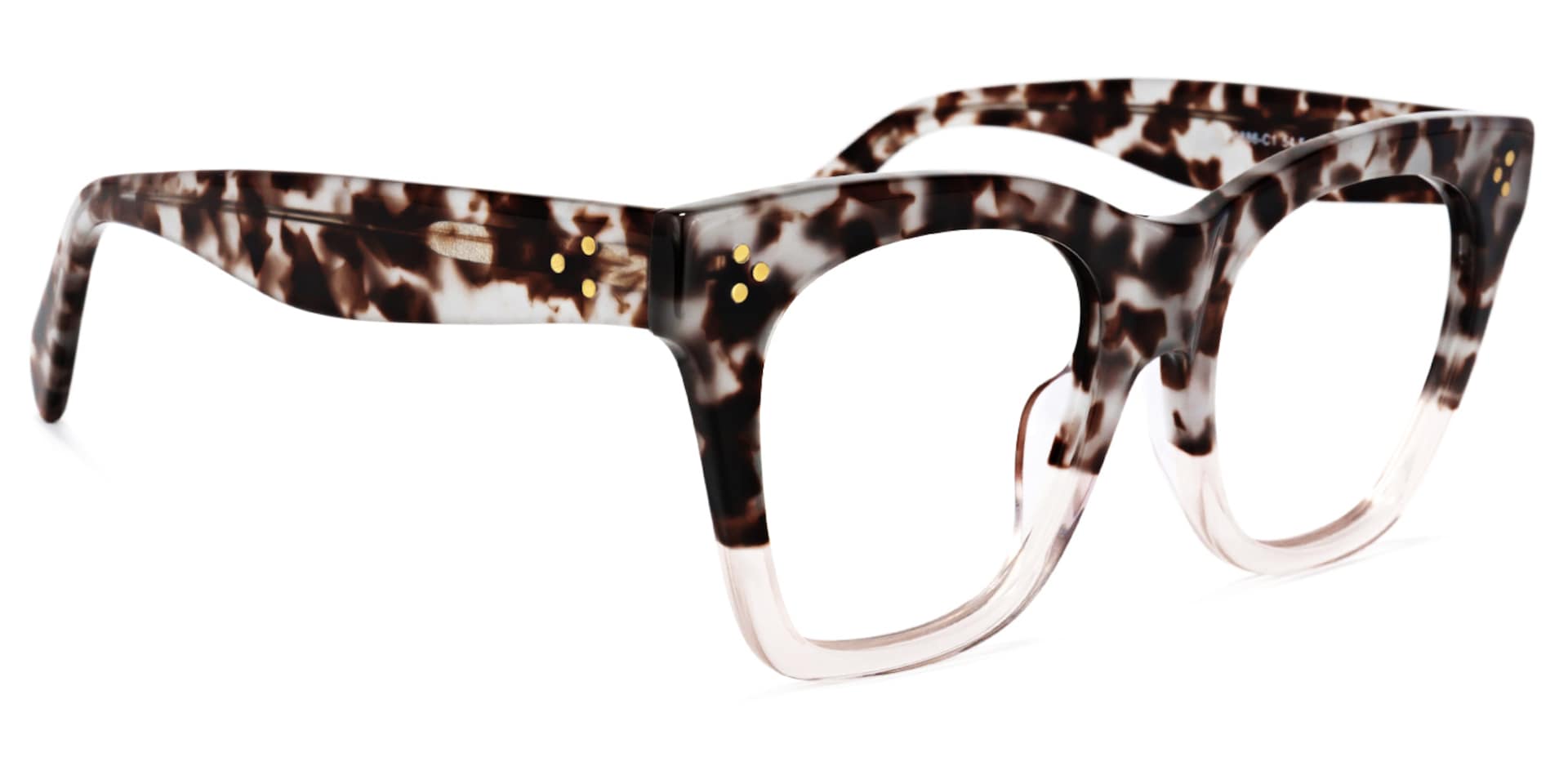 Rectangle Tandy Light Tortoise Frame Glasses | Zeelool2