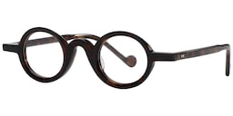 Fallon Round Tortoise Glasses2