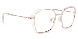 Natalee Square Rose-Gold Glasses2