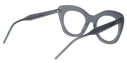 Maria Cat-eye Gray Glasses4