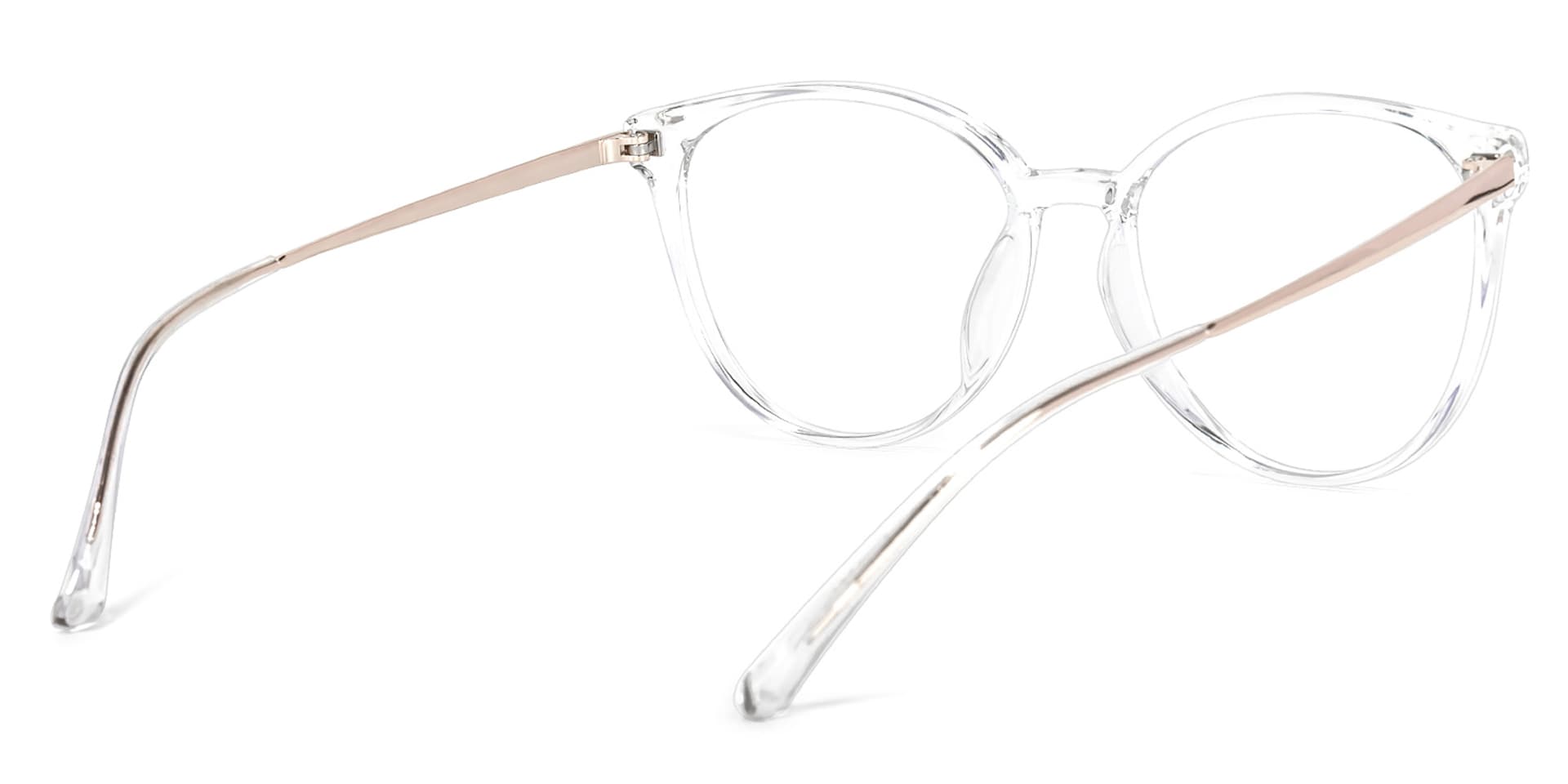 Omar Cateye Crystal Glasses | Zeelool Glasses4