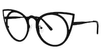 Baird Cat-eye Black Glasses4