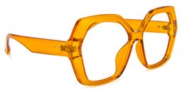 Piper Earthy-Yellow Geometric Glasses2