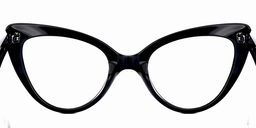 Kristin Cat Eye Black Glasses5