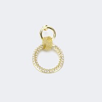 Stylish Round Shape Pearl-Decorated Earrings2