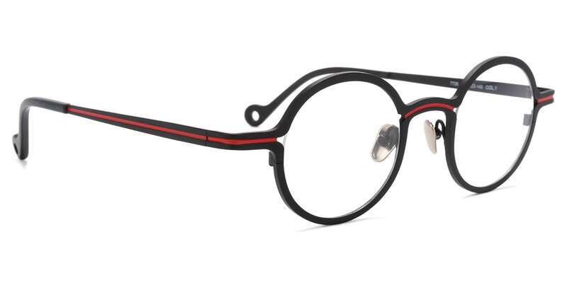 Tobey Round Black Glasses | Zeelool Glasses2