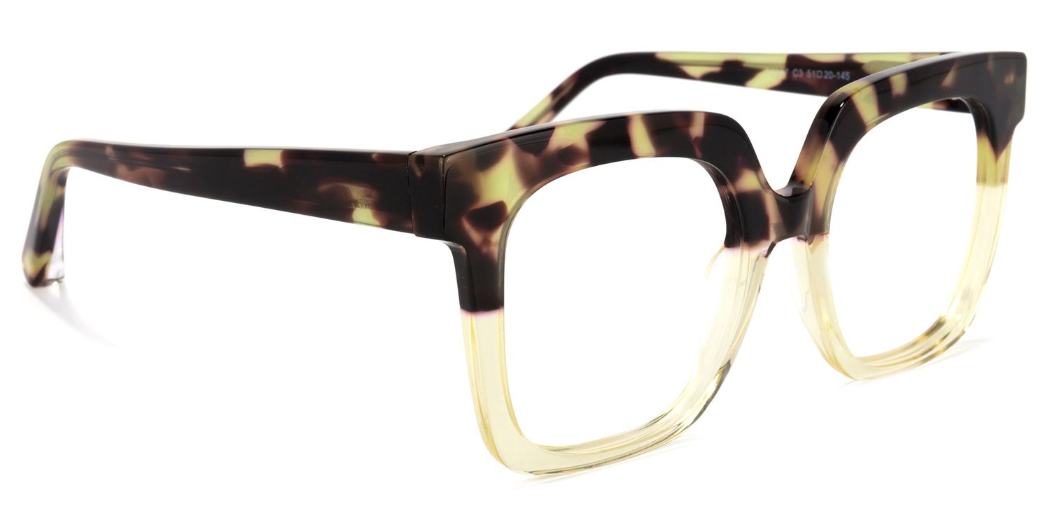 Dexter Square Tortoise Glasses | Zeelool Glasses2