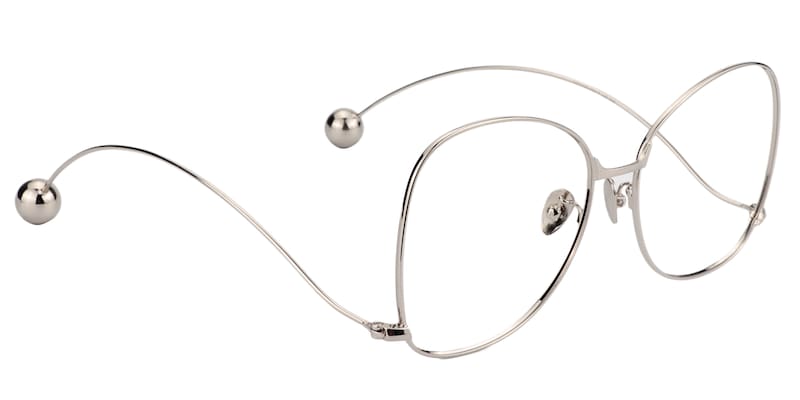 Jeremy Square Silver Glasses | Zeelool Glasses4