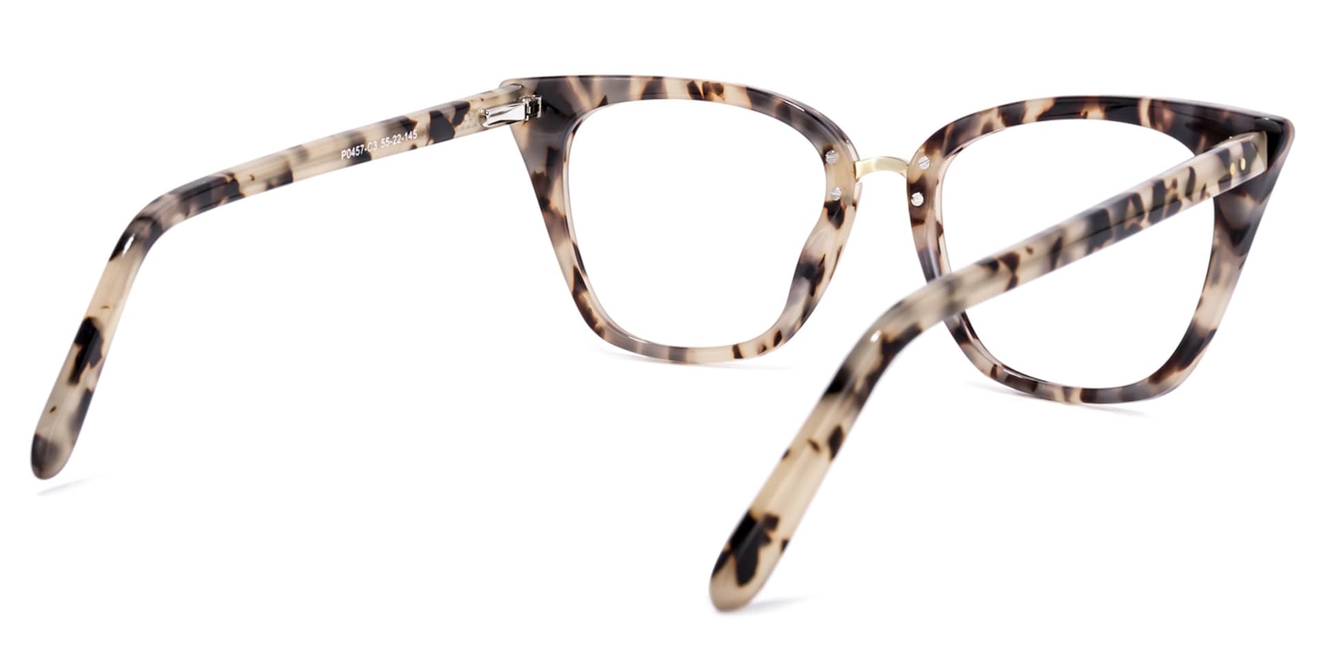 Martha Cat Eye Tortoise Glasses | Zeelool Glasses4