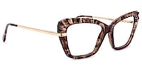Sophie Cateye Floral Glasses2