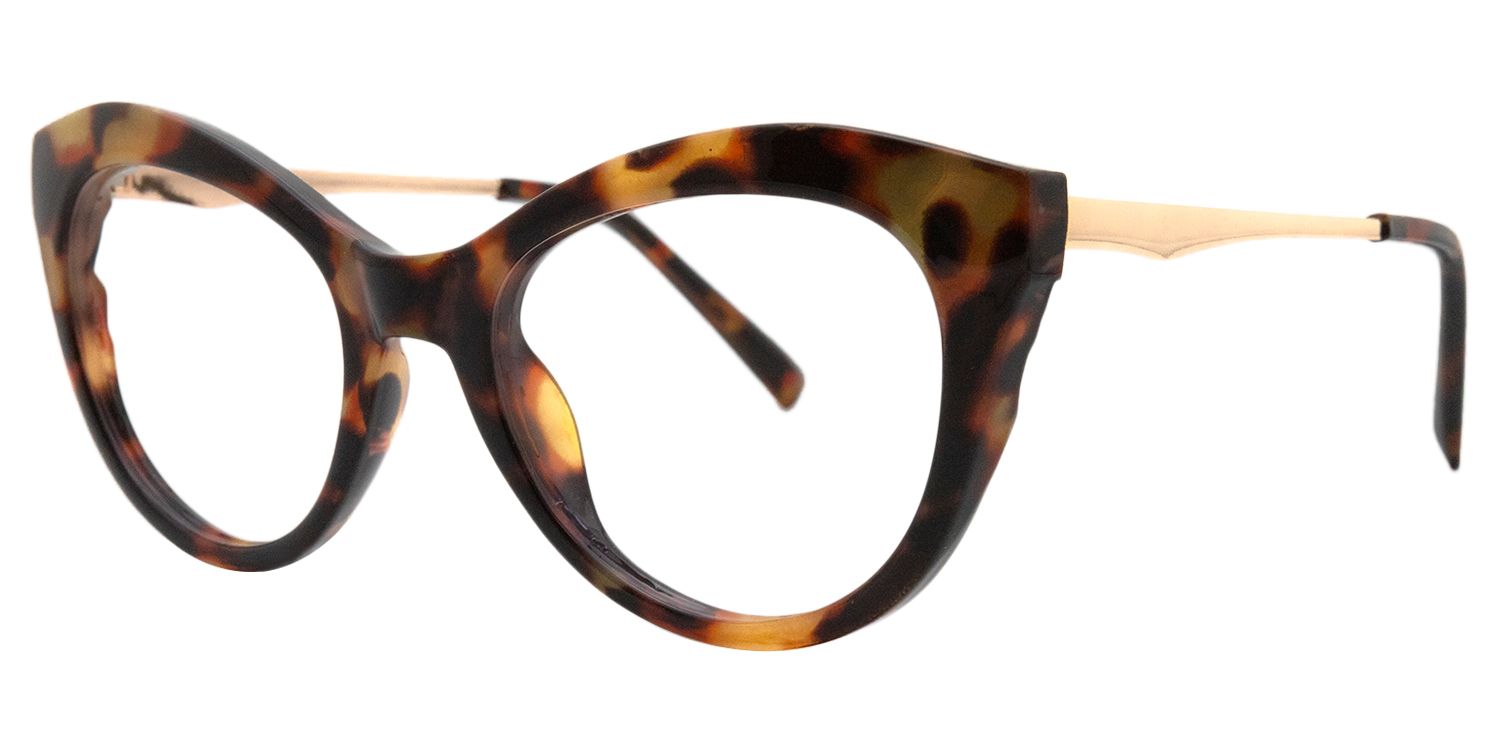 Adler Cat eye Tortoise Glasses | Zeelool Glasses2
