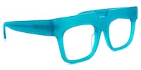 Travis Square Blue Glasses2