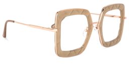 Tucker Square Beige Glasses2