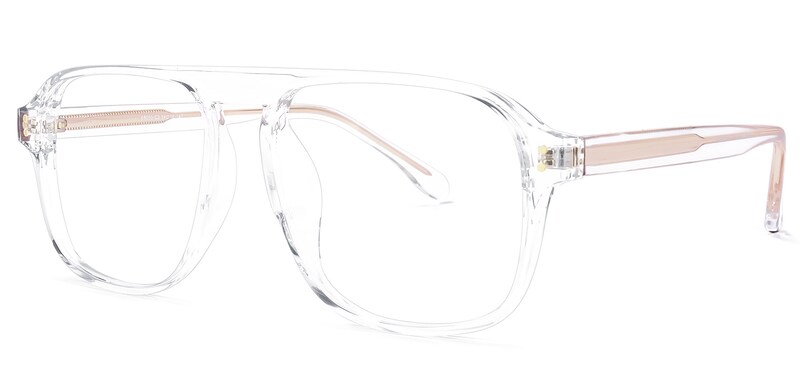 Willow Geometric Crystal Glasses | Zeelool Glasses1