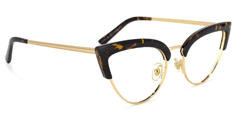 Eloisa Cateye Tortoise Glasses | Zeelool Glasses2
