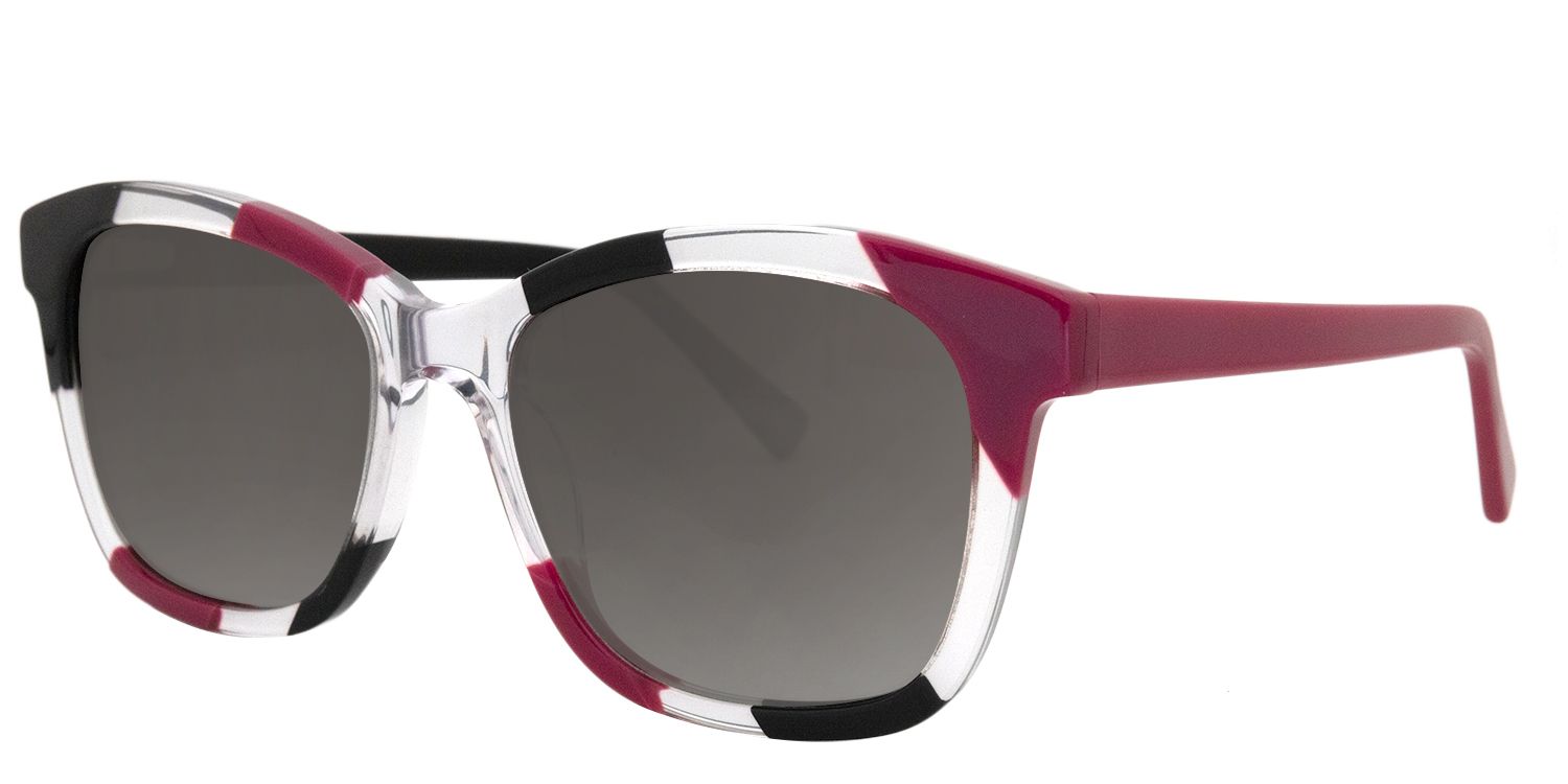 Ainslee Square Black Sunglasses | Zeelool Glasses2