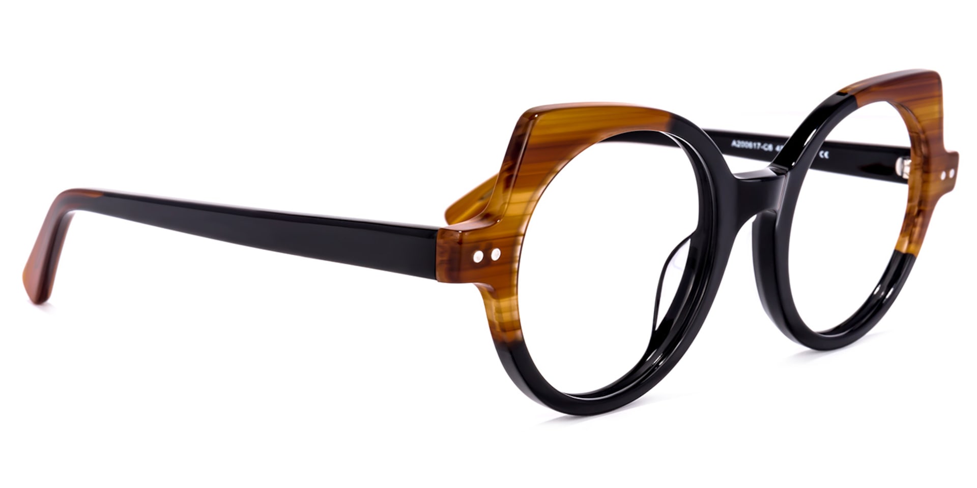 Gilbert Cateye Black Glasses | Zeelool Glasses2