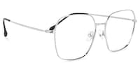 Zander Square Silver Glasses2