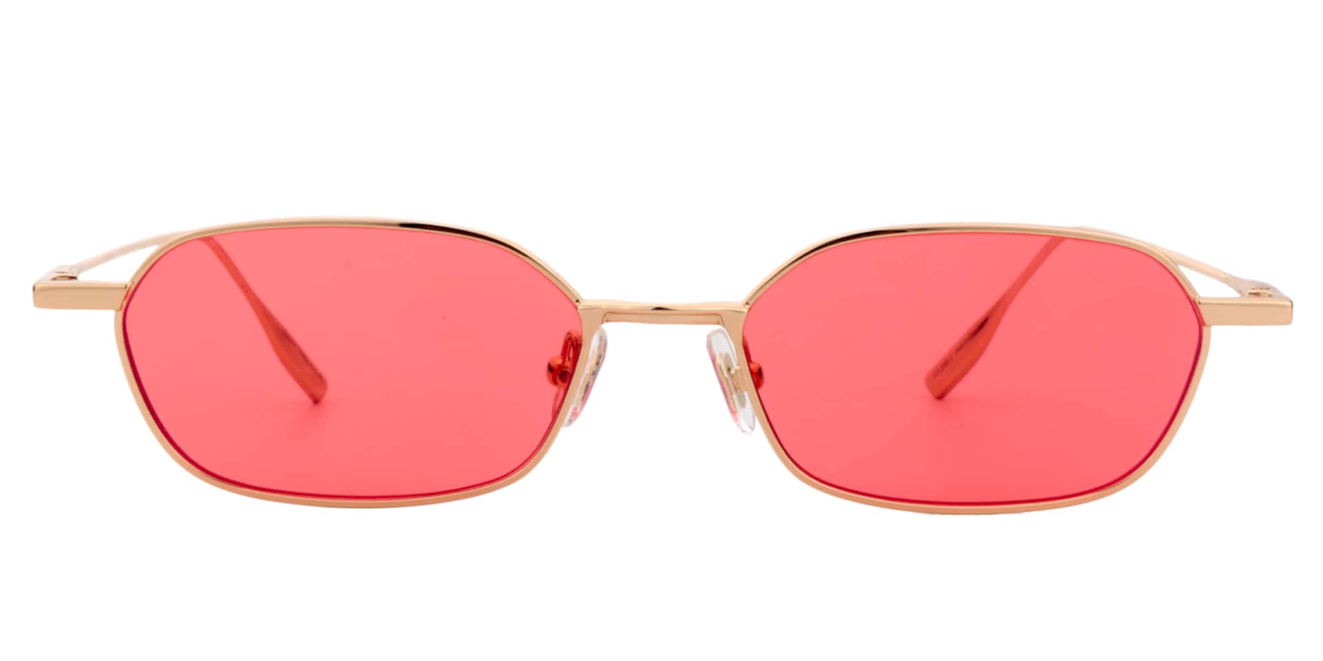 Rectangle Gold Sunglasses | Zeelool Sunglasses0