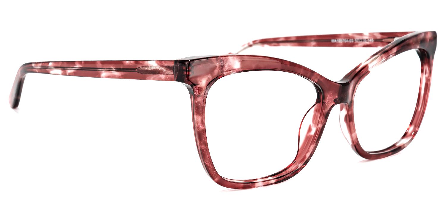 Richardson Cateye Light-Maroon Glasses | Zeelool Glasses2