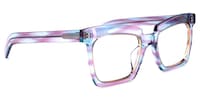Corrales Square Purple-Blue Glasses2