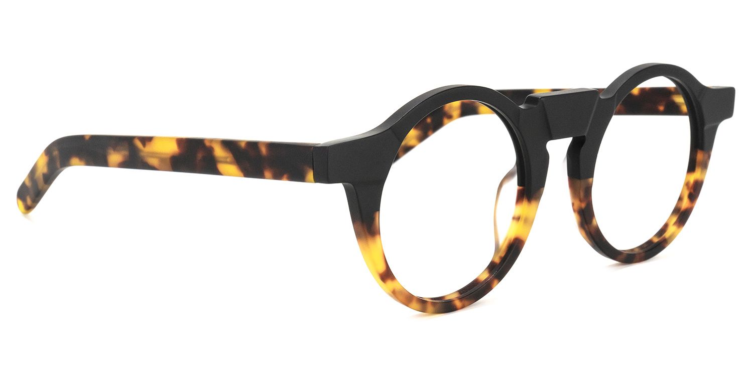 Jamie Round Tortoise Glasses | Zeelool Glasses2