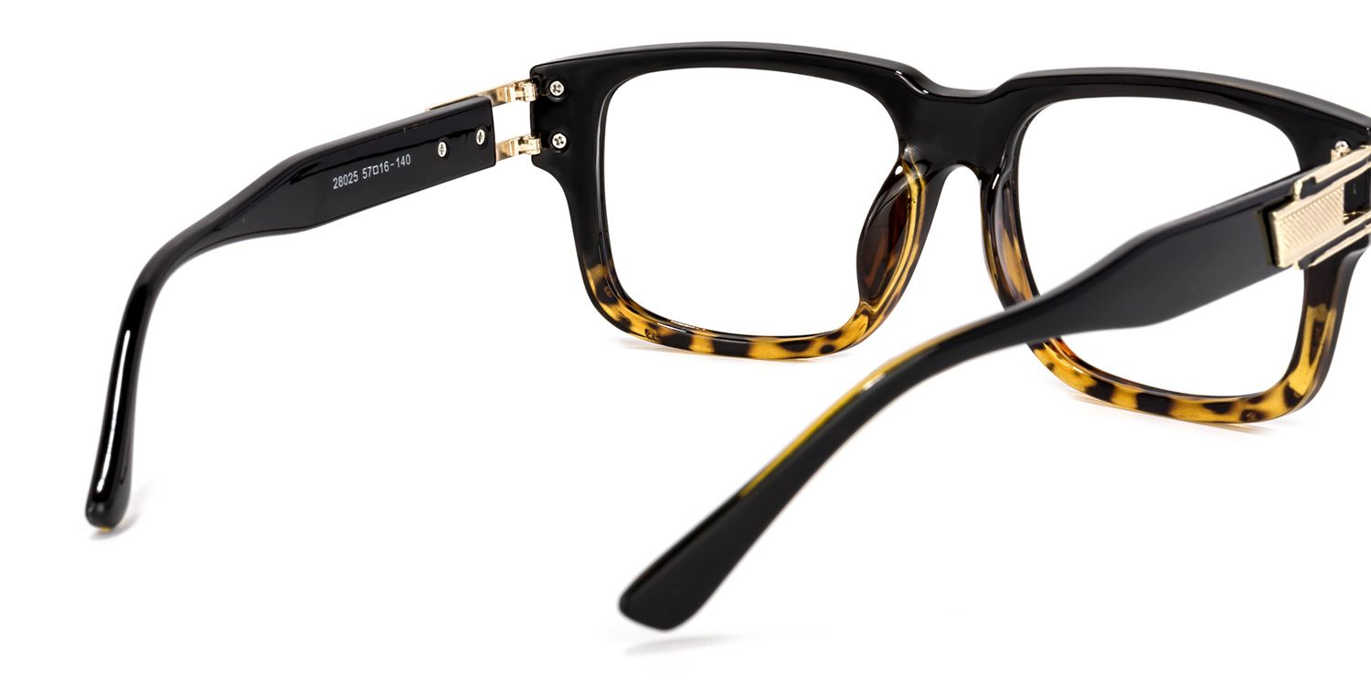 Georgiana Square Tortoise Glasses | Zeelool Glasses