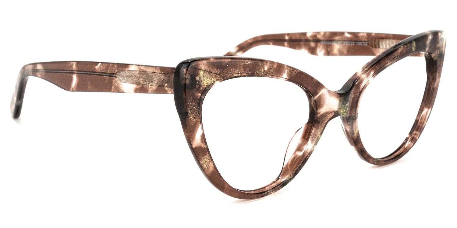 Stjules Cateye Brown Glasses | Zeelool Glasses2
