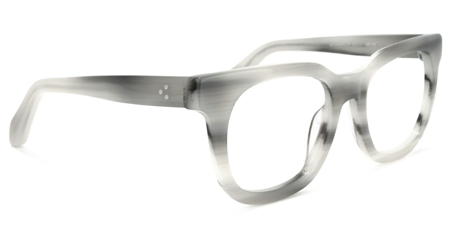 Crunch Square Gray Glasses | ZEELOOL Canada2