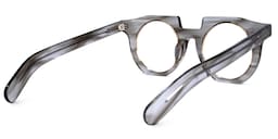 Mckoy Geometric Gray Glasses4