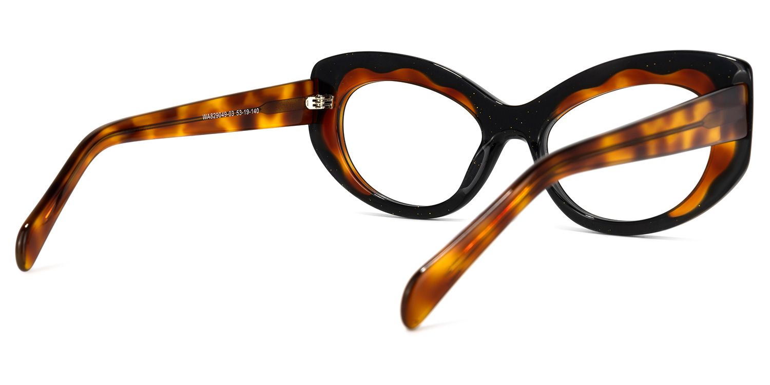 Toffee-Bites Cateye Tortoise Glasses | Zeelool Glasses4