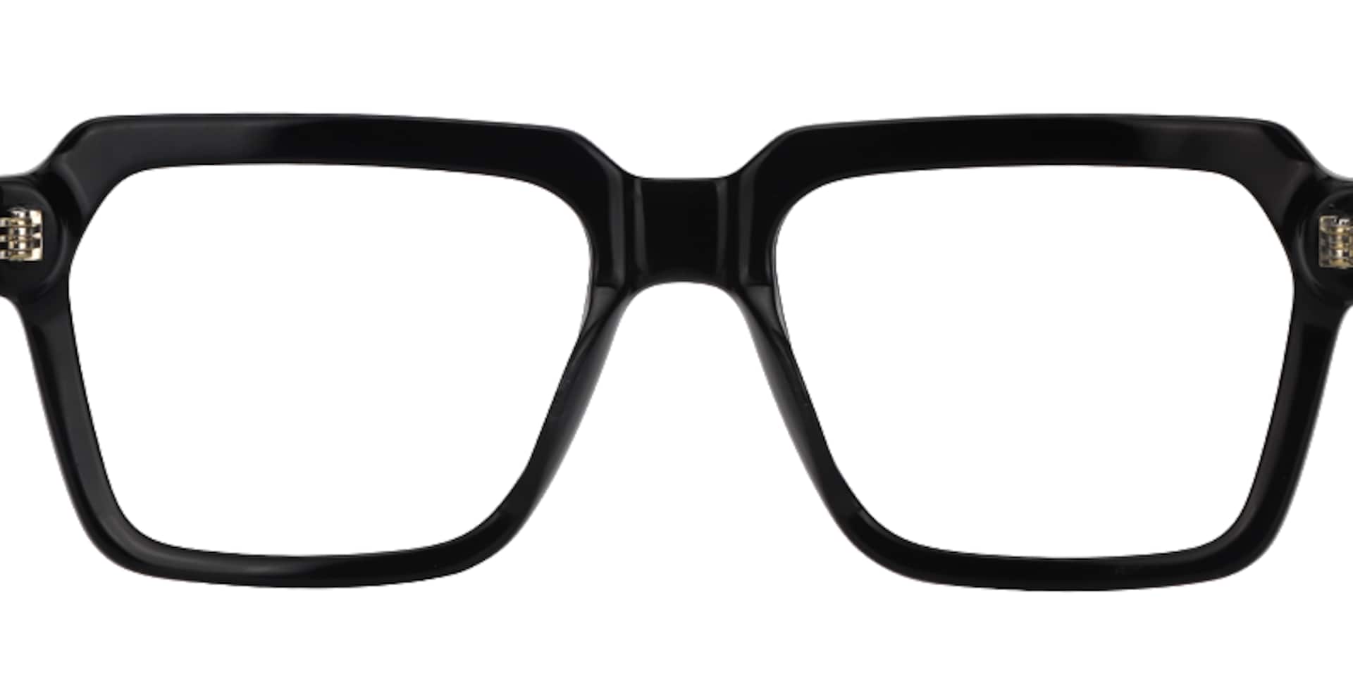 Richard Rectangle Eyeglasses with Black Matte Frames5