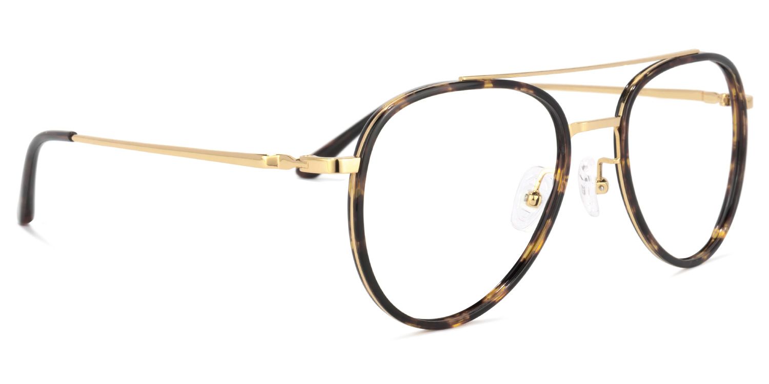 Serrano Avaitor Tortoise Glasses | Zeelool Glasses2