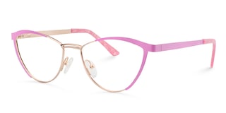 Sydney Cat Eye Pink Glasses4